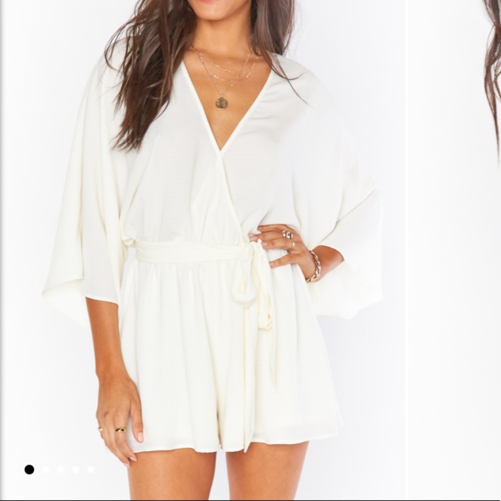 Show me Your Mumu romper NWT